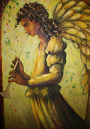 Angel painting